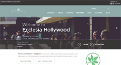 Desktop Screenshot of churchinhollywood.com